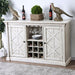 Georgia Antique White/Gray Server - Inland Furniture (San Bernardino, CA)