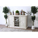 Georgia Antique White/Gray Server - Inland Furniture (San Bernardino, CA)