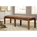 GIANNA Rustic Pine 96" Dining Table - Inland Furniture (San Bernardino, CA)