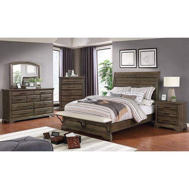 Gilbert Cal.King & Queen Bed - Inland Furniture (San Bernardino, CA)