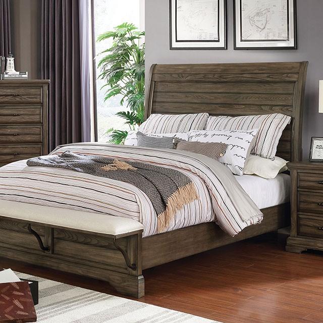 Gilbert Cal.King & Queen Bed - Inland Furniture (San Bernardino, CA)