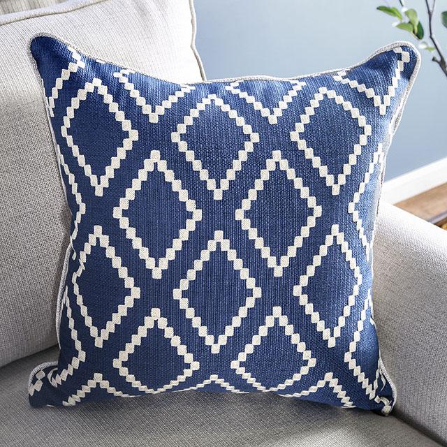 Giovanni Beige/Blue Sofa - Inland Furniture (San Bernardino, CA)