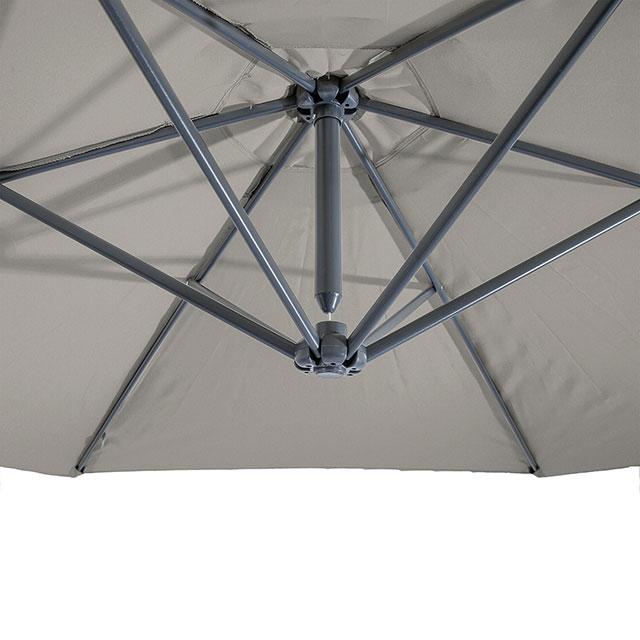 Glam Cantilever Umbrella w/ LED - Inland Furniture (San Bernardino, CA)