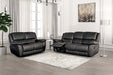 Glarus Loveseat Manual Recliner - Inland Furniture (San Bernardino, CA)