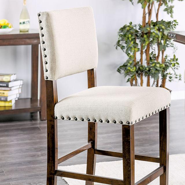 Glenbrook Black/Light Oak Counter Ht. Chair (2/ctn) - Inland Furniture (San Bernardino, CA)