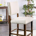 Glenbrook Black/Light Oak Counter Ht. Chair (2/ctn) - Inland Furniture (San Bernardino, CA)