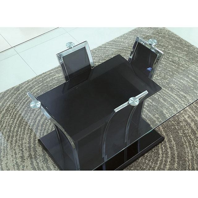 Glenview Black Dining Table - Inland Furniture (San Bernardino, CA)