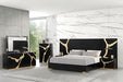 Goldsberg Queen Bed w/ Wall Panels - Inland Furniture (San Bernardino, CA)