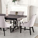 Gosport 7 Pc Dining Table Set - Inland Furniture (San Bernardino, CA)
