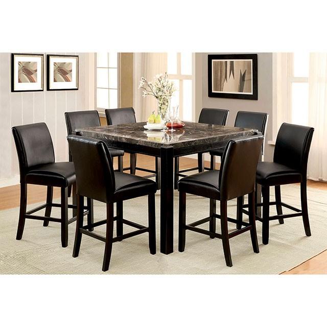 GRANDSTONE II Black Counter Ht. Chair - Inland Furniture (San Bernardino, CA)