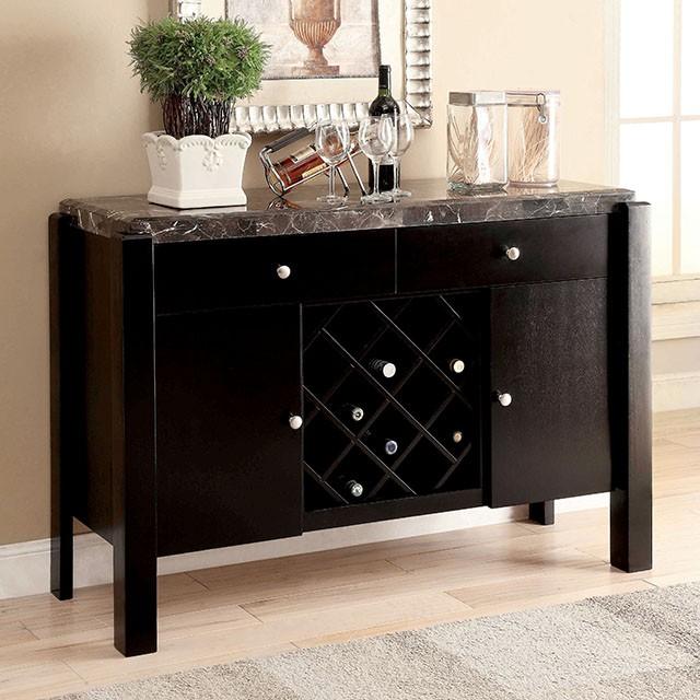 GRANDSTONE II Black Counter Ht. Chair - Inland Furniture (San Bernardino, CA)