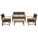 Hana 4 Pc. Patio Set - Inland Furniture (San Bernardino, CA)