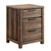 Hankinson Rustic Natural Tone Night Stand - Inland Furniture (San Bernardino, CA)