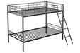 Hector Twin/Twin Metal Bunkbed - Inland Furniture (San Bernardino, CA)