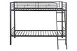 Hector Twin/Twin Metal Bunkbed - Inland Furniture (San Bernardino, CA)