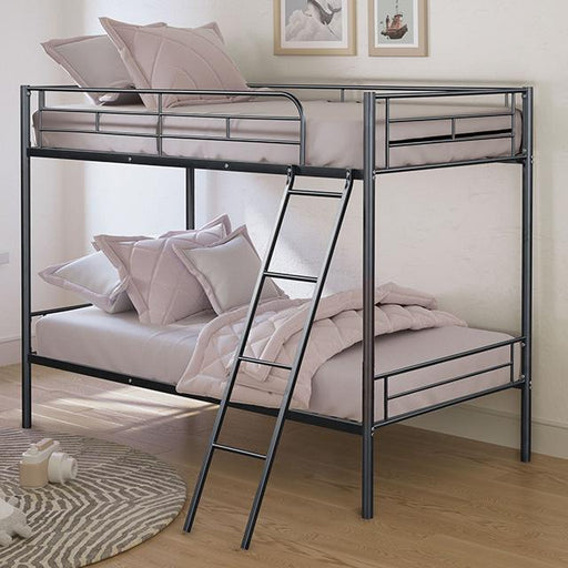 Hector Twin/Twin Metal Bunkbed - Inland Furniture (San Bernardino, CA)