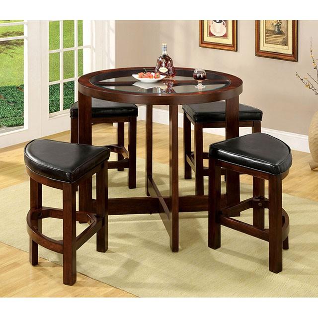 Crystal Cove 5 Pc. Counter Ht. Table Set - Inland Furniture (San Bernardino, CA)
