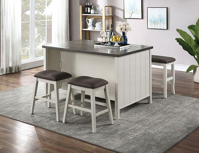 HEIDELBERG Counter Ht. Stool (2/CTN) - Inland Furniture (San Bernardino, CA)