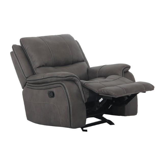 HENRICUS Glider Recliner, Dark Gray - Inland Furniture (San Bernardino, CA)