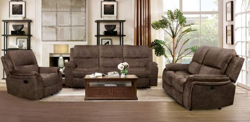 HENRICUS Loveseat, Dark Brown - Inland Furniture (San Bernardino, CA)