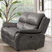 HENRICUS Loveseat, Dark Gray - Inland Furniture (San Bernardino, CA)