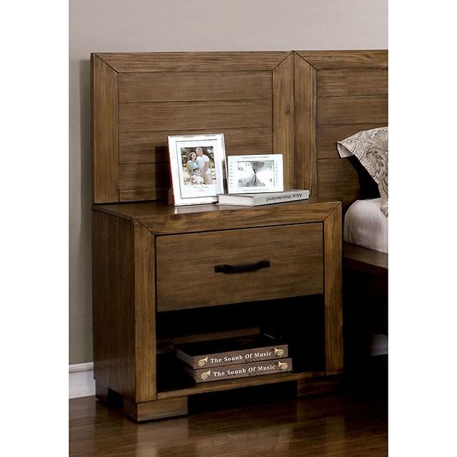 Bairro Night Stand Pier - Inland Furniture (San Bernardino, CA)