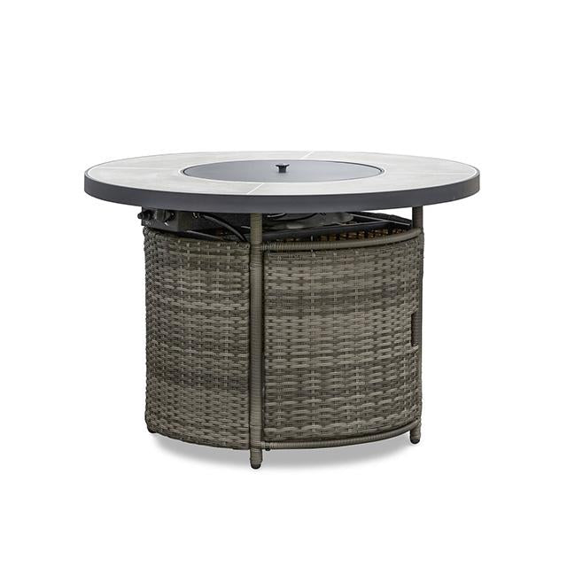 Barbuda Fire Pit Table - Inland Furniture (San Bernardino, CA)