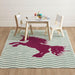 BARON 5' X 8', Area Rug, Horse, Sage Green/Fuchsia - Inland Furniture (San Bernardino, CA)