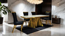 Basilicata Dining Table - Inland Furniture (San Bernardino, CA)