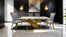 Palazzo 7 Pc Dining Table Set - Inland Furniture (San Bernardino, CA)