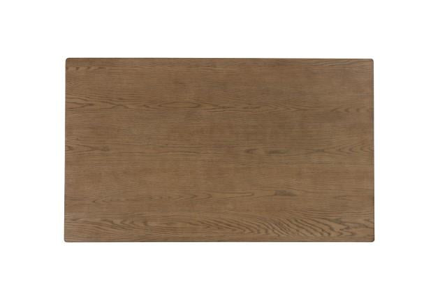 Beale Dining Table Walnut & Black - Inland Furniture (San Bernardino, CA)