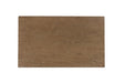 Beale Dining Table Walnut & Black - Inland Furniture (San Bernardino, CA)