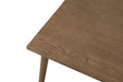 Beale Dining Table Walnut & Black - Inland Furniture (San Bernardino, CA)