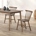 Beale Dining Table Walnut & Black - Inland Furniture (San Bernardino, CA)