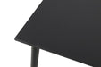 Beale Dining Table Walnut & Black - Inland Furniture (San Bernardino, CA)