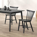 Beale Dining Table Walnut & Black - Inland Furniture (San Bernardino, CA)