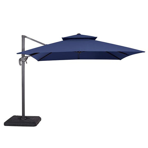 Hero 10 Ft Square Umbrella w/ Double Top + 37" Large Base - Inland Furniture (San Bernardino, CA)