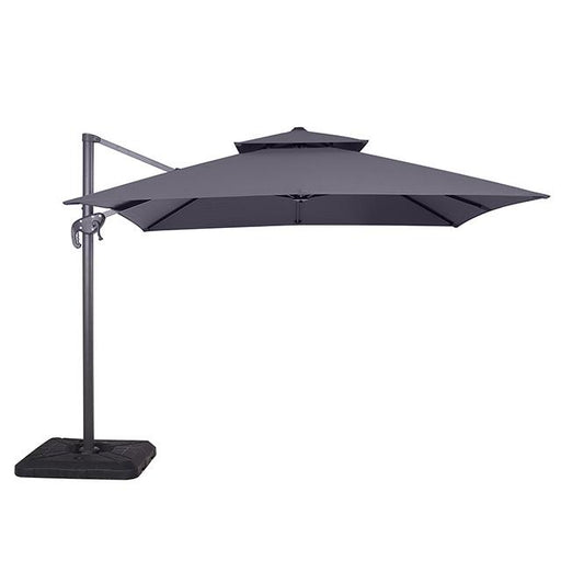 Hero 10 Ft Square Umbrella w/ Double Top + 37" Large Base - Inland Furniture (San Bernardino, CA)