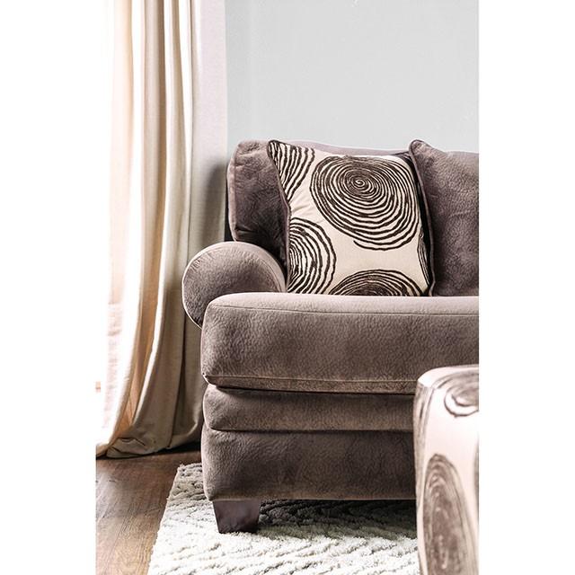 Bonaventura Brown Sofa - Inland Furniture (San Bernardino, CA)