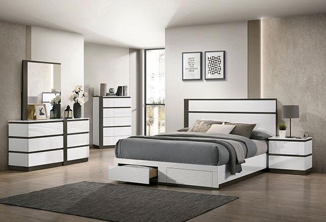 Birsfelden Bed - Inland Furniture (San Bernardino, CA)