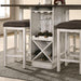Bingham 5 Pc Counter Ht Table Set - Inland Furniture (San Bernardino, CA)