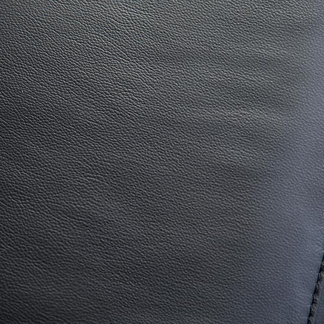 Bienne Recliner Chair White & Black - Inland Furniture (San Bernardino, CA)