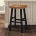 Biasca 29" Stool (2/CTN) White, Brown, & Black - Inland Furniture (San Bernardino, CA)