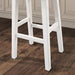 Biasca 29" Stool (2/CTN) White, Brown, & Black - Inland Furniture (San Bernardino, CA)
