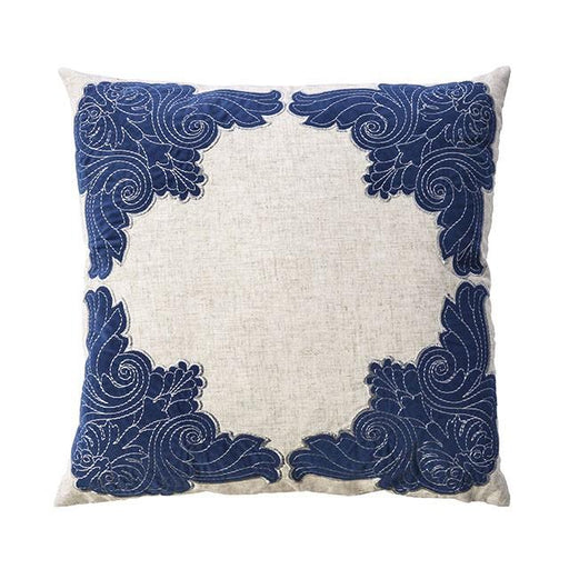 Beth Natural/Indigo 20" X 20" Pillow, Natural & Indigo (2/CTN) - Inland Furniture (San Bernardino, CA)
