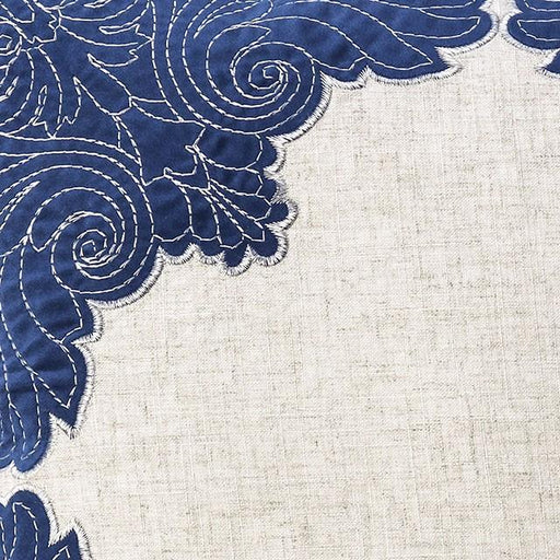 Beth Natural/Indigo 20" X 20" Pillow, Natural & Indigo (2/CTN) - Inland Furniture (San Bernardino, CA)