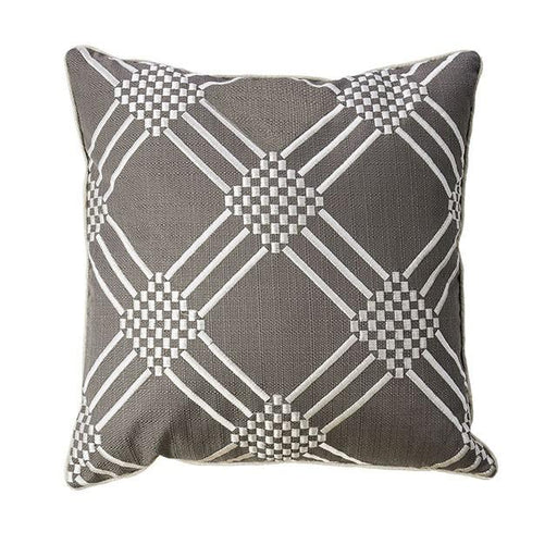 Bess Gun Metal 20" X 20" Pillow, Gunmetal (2/CTN) - Inland Furniture (San Bernardino, CA)