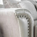 Benigno Love Seat Silver & Gray - Inland Furniture (San Bernardino, CA)