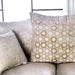 Benigno Love Seat Silver & Gray - Inland Furniture (San Bernardino, CA)
