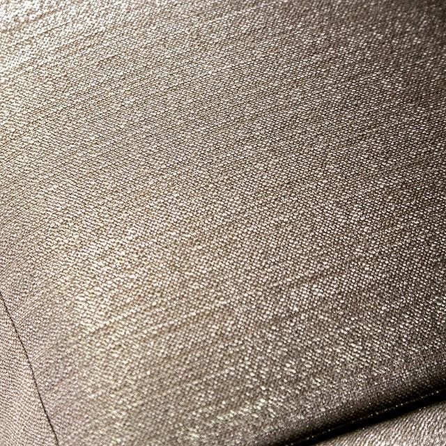 Benigno Love Seat Silver & Gray - Inland Furniture (San Bernardino, CA)
